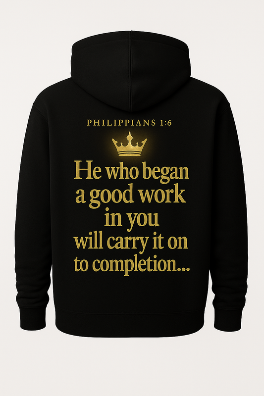 God Ain’t Done – Philippians 1:6 Hoodie